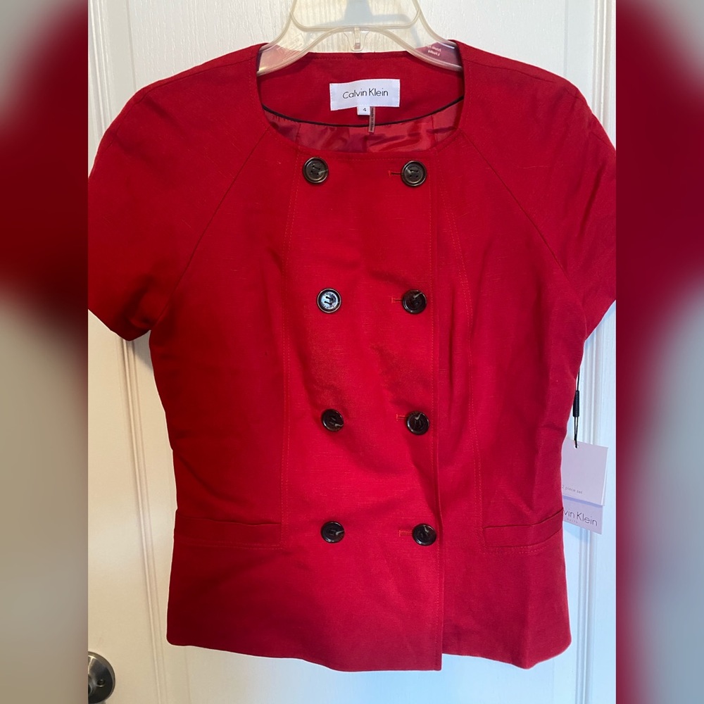 Calvin Klein woman’s blazer and skirt